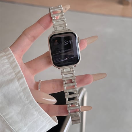 「V652」アップル ウォッチ バンド 女性 おしゃれ apple watchバンド 蒸れない おすすめ