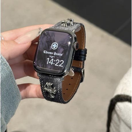「V612」アップル ウォッチ バンド デニム apple watch バンド おしゃれ