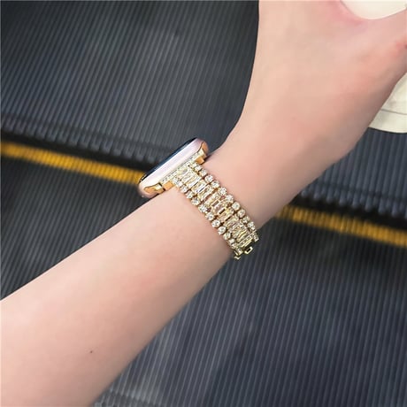 「V627」アップル ウォッチ バンド キラキラ apple watch バンド かわいい レディース