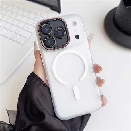 「V272」半透明 iphone17/17air/16/16proケース マット感 iphone15/14ケース 指紋防止 耐衝撃