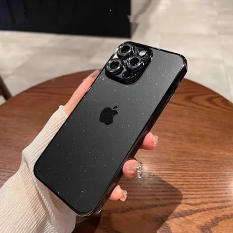 「V608」キラキラ ケース iphone15/15pro カメラ保護 iphone クリア ケース おしゃれ
