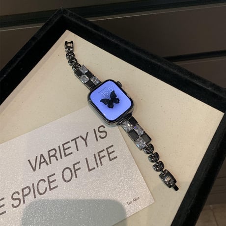 「V658」レディース アップル ウォッチ バンド ジルコン apple watchバンド 可愛い