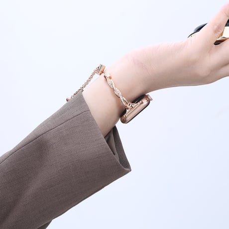 「V457」apple watch バンド 可愛い 女性 アップル ウォッチ ブレスレット