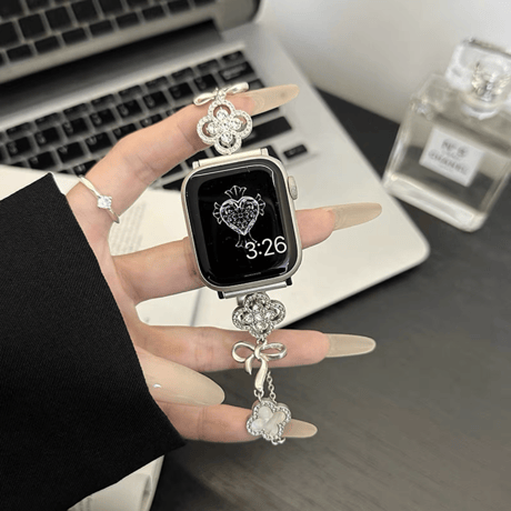 「V684」アップル ウォッチ バンド 女性 キラキラ apple watch Series 10 バンド かわいい