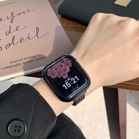 「V633」アップル ウォッチ バンド 女性 おしゃれ apple watchバンド 細め