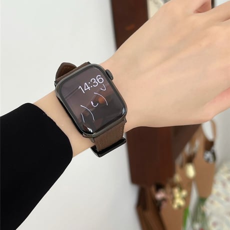 「V535」アップル ウォッチ バンド レザー apple watch ultra2/7/8 交換ベルト 男女兼用