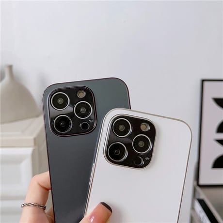 「V255」iphone14/14pro ガラスケース マット加工 iphone ハードケース シンプル 大人っぽい