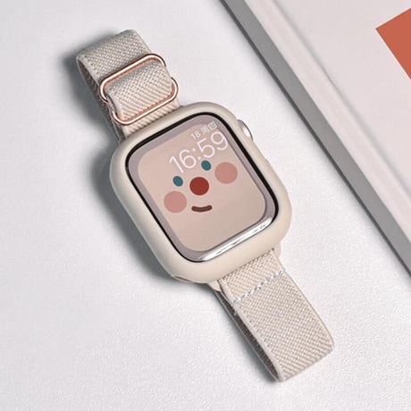 「V326」apple watch シリコン カバー 耐衝撃 スマート ウォッチ カバー おしゃれ 装着簡単