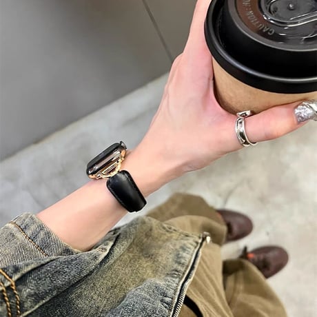 「V546」アップル ウォッチ バンド レザー 女性 apple watch ultra バンド おしゃれ ブレスレット