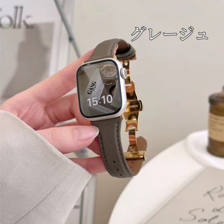 「V685」革 ベルト アップル ウォッチ Series10 apple watch バンド おすすめ 女性