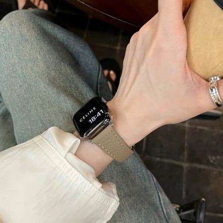 「V661」アップルウォッチバンド マグネット apple watch バンド レザー 女性