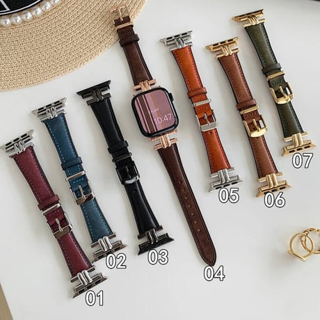 「V172」本革 apple watch バンド 38/40mm 45/49mm アップルウォッチバンド 高級 おすすめ
