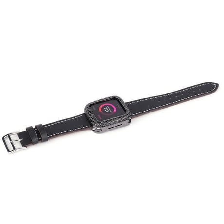 「V330」キラキラ アップルウォッチカバー＋バンド 2点セット  apple watch レザーバンド 高級 おしゃれ