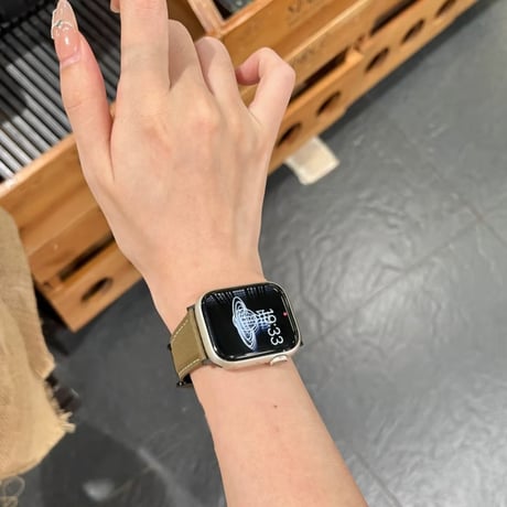 「V706」アップルウォッチバンド マグネット 42mm/46mm apple watch 革 バンド 高級