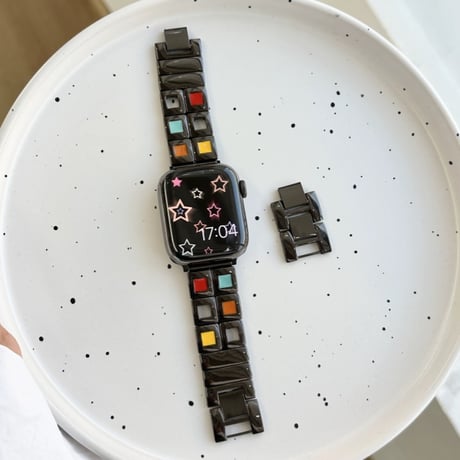 「V597」アップル ウォッチ バンド 女性 おしゃれ apple watch ステンレス バンド 可愛い