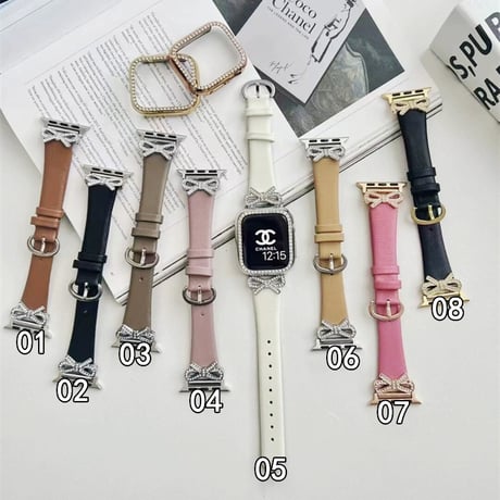 「V544」レディース アップル ウォッチ バンド 可愛い apple watch 革 バンド おすすめ プレゼント
