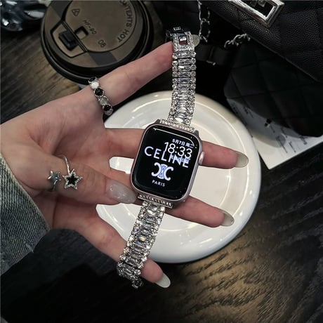 「V627」アップル ウォッチ バンド キラキラ apple watch バンド かわいい レディース