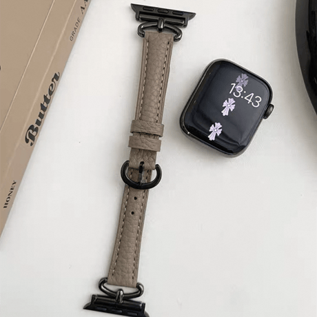 「V708」アップル ウォッチ レザー バンド 女性 apple watch バンド 細い
