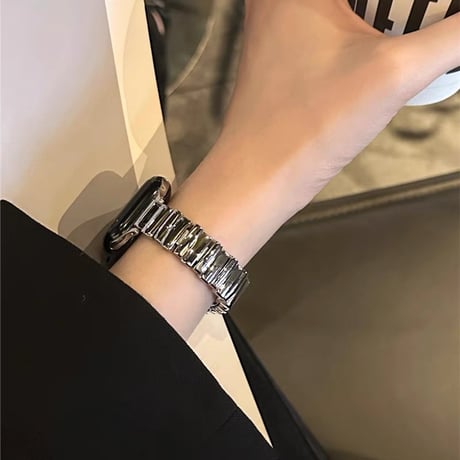 「V616」アップル ウォッチ バンド 女性 おしゃれ apple watch ステンレス バンド かっこいい
