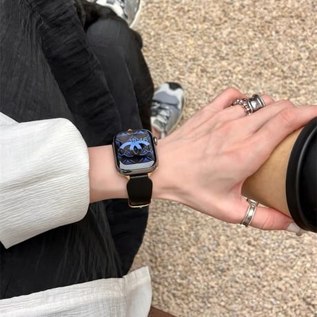 「V567」レディース アップル ウォッチ バンド レザー 高級 apple watch7/8/Ultra ベルト おしゃれ