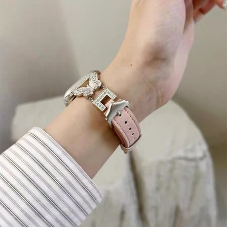 「V700」apple watch バンド かわいい 蝶々 アップル ウォッチ バンド 人気 女性