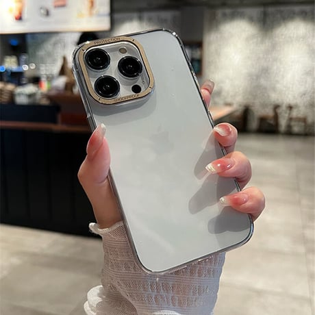 「V302」iphone15/15pro クリア ケース 黄 ば ま ない iphone14/13 ケース ペア 大人