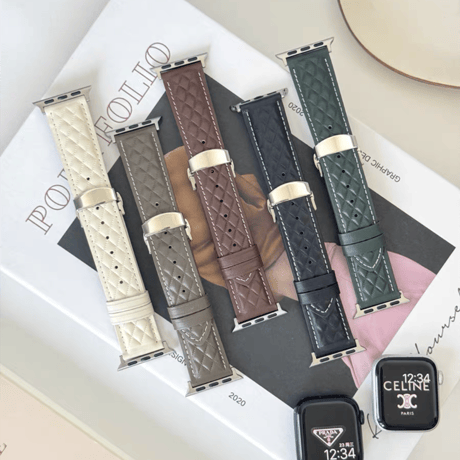 「V687」apple watch 革 バンド 高級 アップルウォッチ バンド Series10 男女兼用