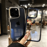 「V595」クリア iphone15/14 ケース 黄ばみにくい iphone ケース メタリック おしゃれ