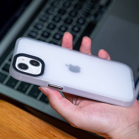「V486」iphone15pro/15promax ケース マット 半透明 iphoneケース 耐 衝撃 おしゃれ