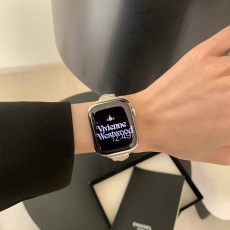 「V713」apple watch バンド おしゃれ 女性 キラキラ アップル ウォッチ ブレスレット
