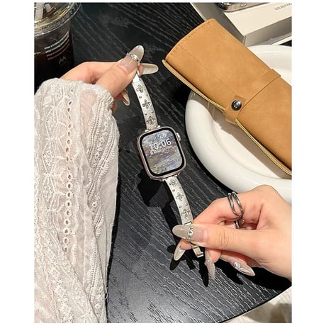 「V698」apple watch バングル 可愛い アップル ウォッチ バンド 人気 女性