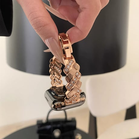 「V713」apple watch バンド おしゃれ 女性 キラキラ アップル ウォッチ ブレスレット
