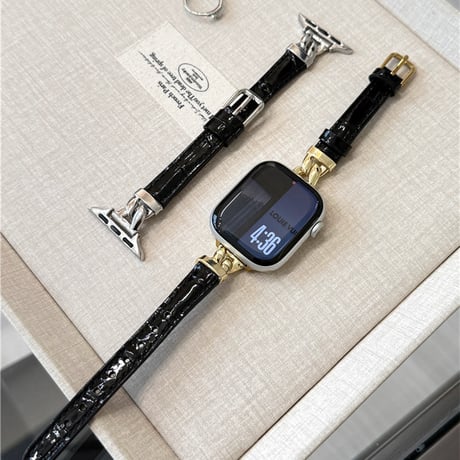 「V723」レディース アップル ウォッチ バンド 細め S11/Ultra 3 apple watch バンド かわいい