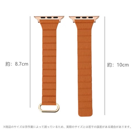「V188」アップル ウォッチ バンド マグネット 38/40/45/49mm レザーベルト apple watch バンド 磁石 男女兼用 おしゃれ