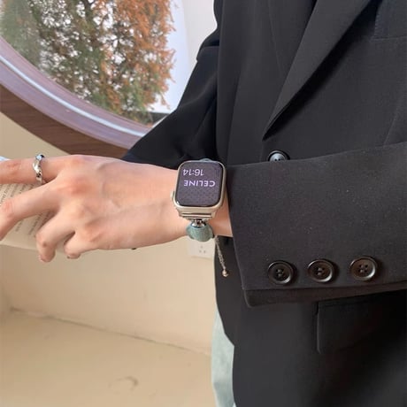 「V590」アップル ウォッチ バンド デニム apple watch バンド 可愛い ブレスレット