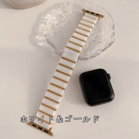 「V472」apple watch セラミック バンド おしゃれ アップル ウォッチ バンド 高級