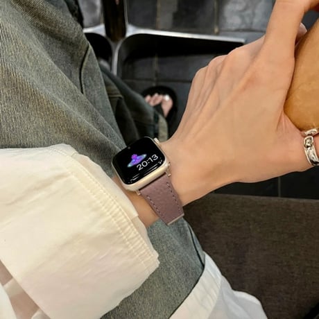 「V661」アップルウォッチバンド マグネット apple watch バンド レザー 女性