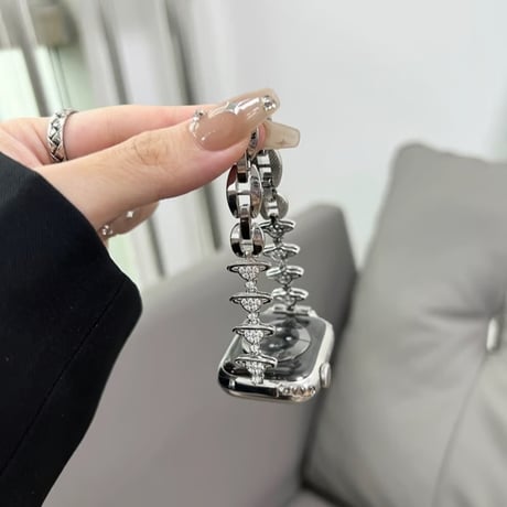 「V605」アップル ウォッチ バンド 女性 キラキラ apple watch バンド かわいい ブレスレット