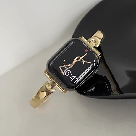 「V629」アップル ウォッチ バンド バングル apple watchバンド シルバー おしゃれ