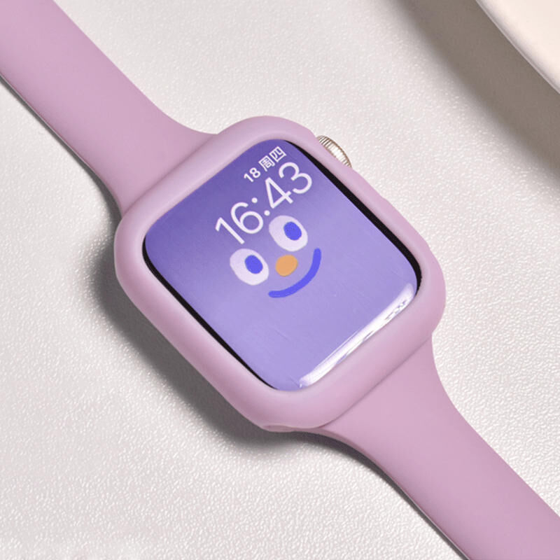 V326」apple watch シリコン カバー 耐衝撃 スマート ウォッチ カバー 