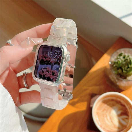 「V362」オーロラ applewatch バンド おしゃれ アップル ウォッチ バンド 女性 人気
