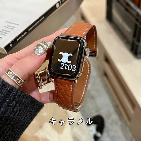 「V586」apple watch 革 バンド 高級 アップル ウォッチ バンド マグネット 男女兼用