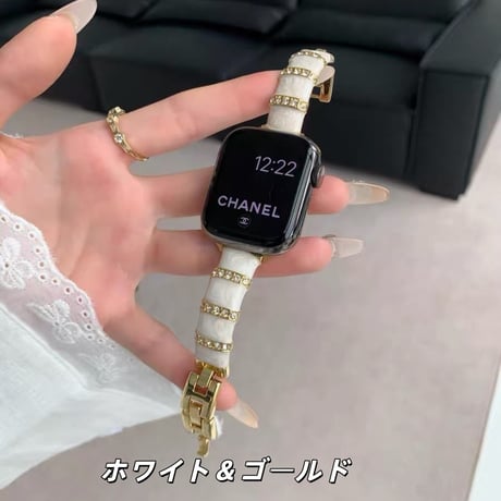 「V740」apple watch バンド レディース 42mm/44mm/46mm アップルウォッチバンド 可愛い ブレスレット