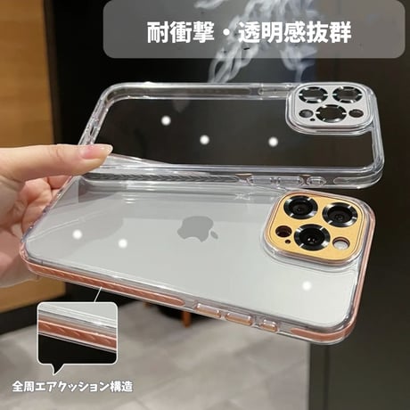 「V676」iphone16/16pro クリア ケース おしゃれ iphone15 ケース 衝撃 に 強い かわいい