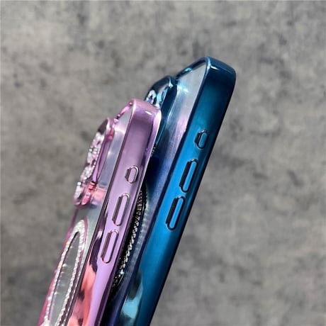 「V653」magsafe 対応 ケース かわいい iphone ケース 透明 可愛い インナーシート付き