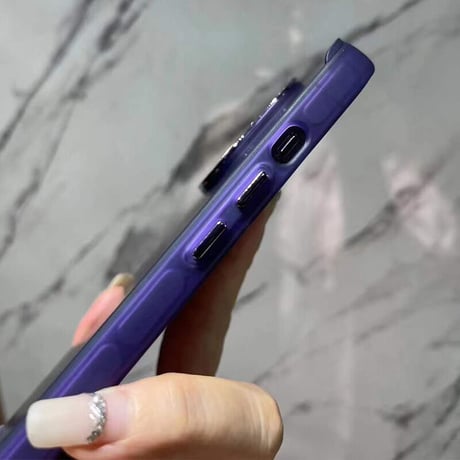 「V168」半透明 iphone14/14proケース 耐衝撃 薄型 iphone ハードケース マット感 指紋防止