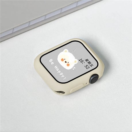 「V326」apple watch シリコン カバー 耐衝撃 スマート ウォッチ カバー おしゃれ 装着簡単