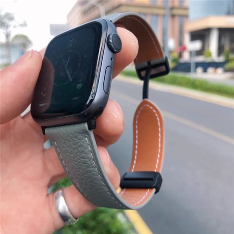 「V545」アップル ウォッチ バンド マグネット apple watch バンド ビジネス メンズ