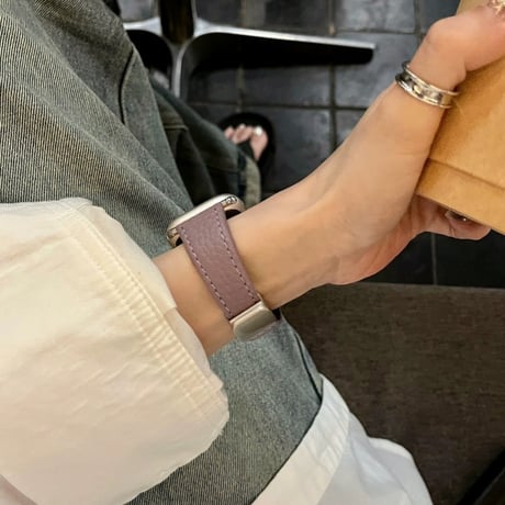 「V661」アップルウォッチバンド マグネット apple watch バンド レザー 女性