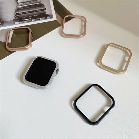 「V277」apple watch バンパーケース フレームのみ アップルウォッチカバー 金属製 高級